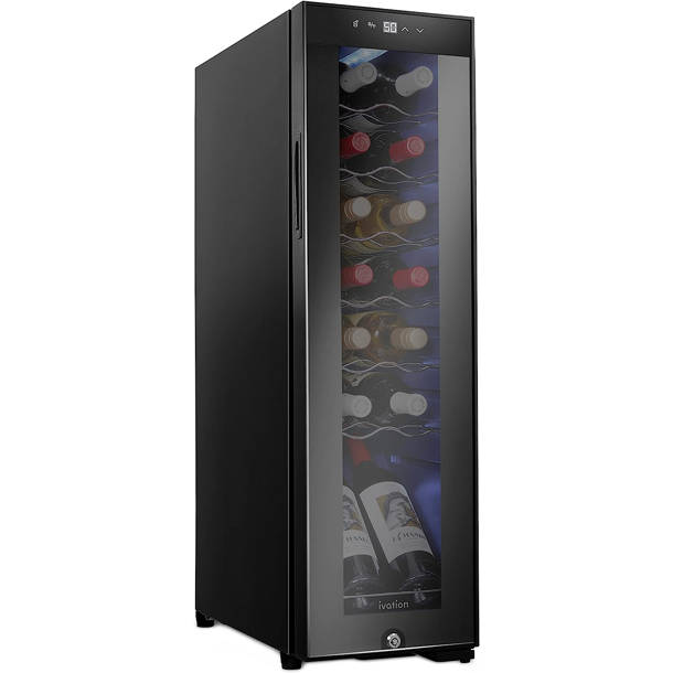 Ivation Single Zone Wine Refrigerator Wayfair